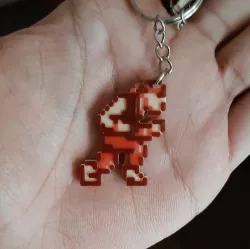 GRANT CASTLEVANIA III 8 BIT KEYCHAIN KEY RING