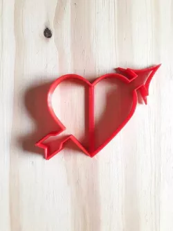 Heart Arrow - Cookie Cutter