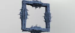 Hell Raiser Cube Space station Huge