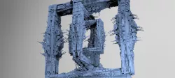 Hellraiser Cube Space station Huge 9