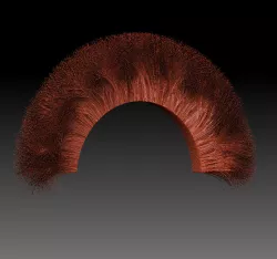 Helmet hair for Greek and Roman helmets
