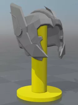 Helmet - Thor - low poly