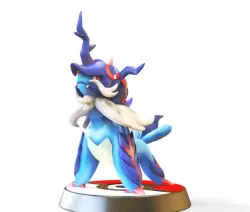 Hisuian Samurott - FAN ART - POKÉMON FIGURINE -POKEMON LEGENDS ARCEUS