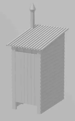 HO Scale Victorian Railways Thunderbox