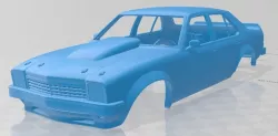 Holden Torana 4 Door Race Car 1977 Printable Body Car