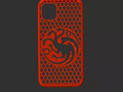 I-Phone 11 3D Case Printable .STL Targaryen