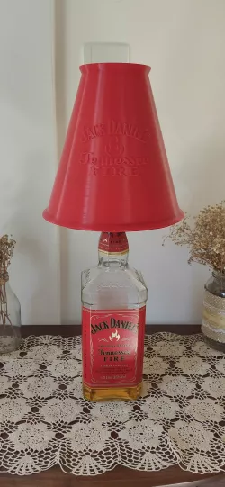 jack daniel´s fire lamp