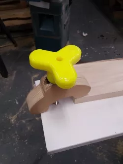 Jig knob for 3/8" bolt