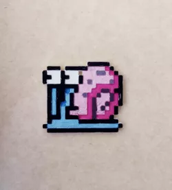 Key ring, magnet, GARY, bob, sponge 8 bits
