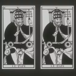 LE PAPE TAROT CARD