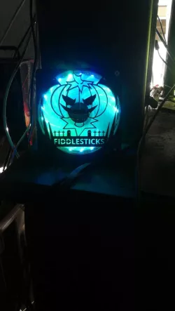 League of Legends Fiddlesticks 120mm PC fan cover