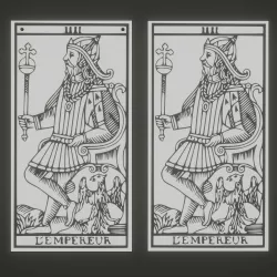 LEMPEREUR TAROT CARD
