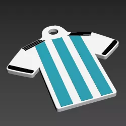 Llavero camiseta Argentina