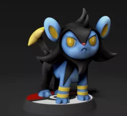 Luxio - POKÉMON FIGURINE - POKÉMON UNITE
