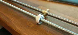 M8 threaded rod to T8 lead screw nut adapter