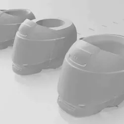 MATE MOTORCYCLE HELMET.