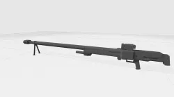 MHW01-4-GM Sniper Fire Power Rifle I 3D print file