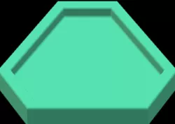 Mini blunt triangle base B04