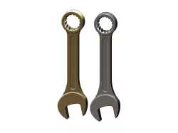 Miniature wrench 3D print model
