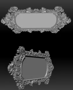Mirror frame 3d - CNC machine - 3D CNC