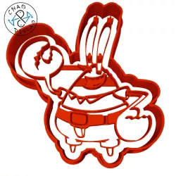 Mr. Krabs - Spongebob - Cookie Cutter - Fondant
