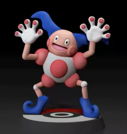Mr. Mime - POKÉMON FIGURINE - POKÉMON UNITE