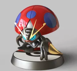 ORBEETLE - Fighting pose - FAN ART - POKÉMON FIGURINE -POKEMON