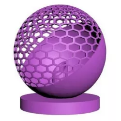Parametric table lamp