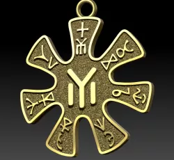 Pendant-Rozeta