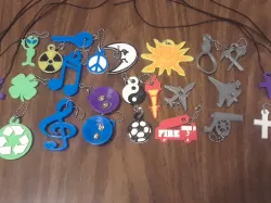 Phelps3D Miscellaneous Keychain Set of 28 Bundle 01
