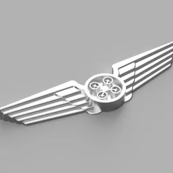 Pilot Wings for drone / quadcopter pilots