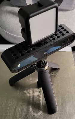 Pop 2 Case with led cold shoe mount