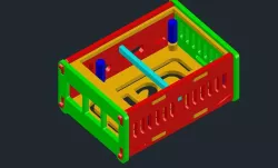 Raspberry Pi 3 + 3.5" touch screen case (printable)