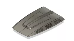 RC Avenger Engine Cover For RC Crawler 3D print model