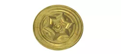real 3D Relief Round Rope Rosette For CNC building decor ceiling or wall mounting for decoration "ceiling-decor-03" 3d print