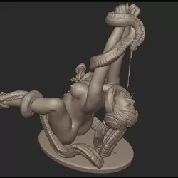 Samus aran breeding Zerg larvas II
