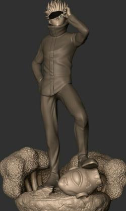 gojo satoru 19 figure penis 3D Models | Page 1 | STLFinder