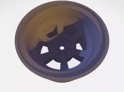 Scalemonkey Wheel 1.9 Style C Truck RC 42mm Wide 12mm Hex rim beadlock