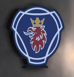 Scania" lamp