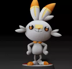 Scorbunny - POKÉMON FIGURINE - POKÉMON UNITE