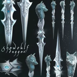 Shewoulf Dagger