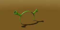 Shrek ears headband