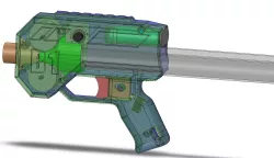 Simple Nerf Gun for Rival Ammunition