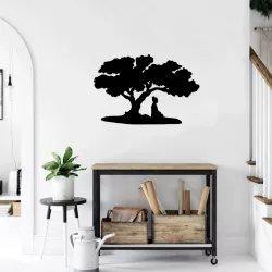 Sitting Buddha Bodhi - Wall art