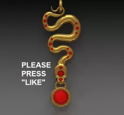 Snake pendent