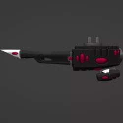 Space Elf Corsair Twin Lasblasters - Jetbike Underslung