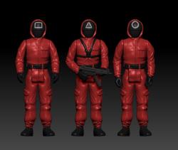 Squid Game Bobble Hero Bobble-Head (Window Box Ver.) 6 Cm YuMe Toys - Foto 5