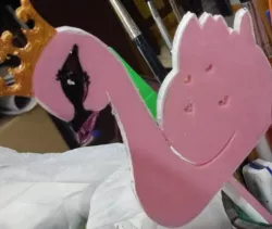 Swan with crown - Cake