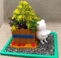Teddy Bear Planter Pot