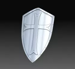 Templar shield